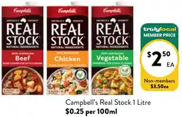 Farmer Jack's Campbell's real stock offer