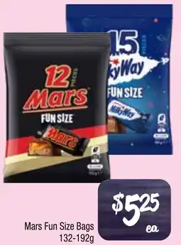 Farmer Jack's Mars fun size bags offer