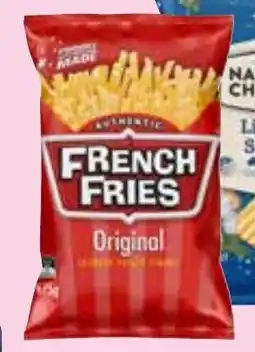 Farmer Jack's French fries offer