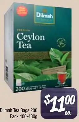 Farmer Jack's Dilmah tea bags offer