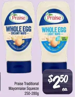 Farmer Jack's Praise traditional mayonnaise squeeze offer