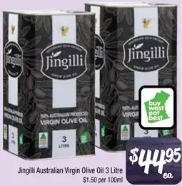 Farmer Jack's Jingilli australian virgin olive oil offer