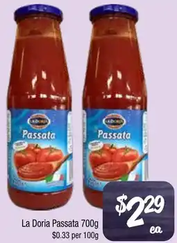 Farmer Jack's La doria passata offer