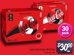 Farmer Jack's Coca-cola drinks offer