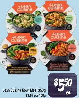 Farmer Jack's Lean cuisine bowl meal offer