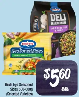 Farmer Jack's Birds eye seasoned sides offer