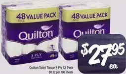 Farmer Jack's Quilton toilet tissue offer