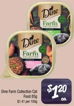 Farmer Jack's Dine farm collection cat food offer