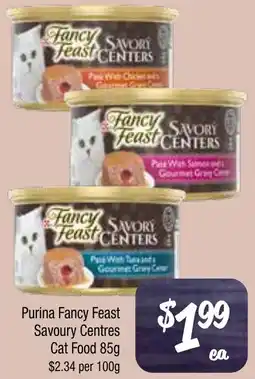 Farmer Jack's Purina fancy feast savoury centres cat food offer