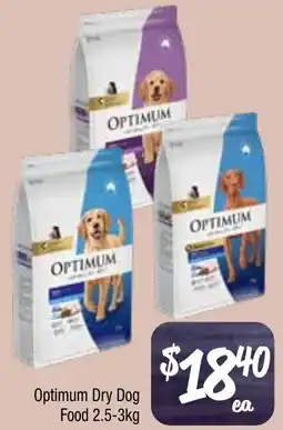Farmer Jack's Optimum dry dog food offer
