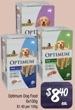 Farmer Jack's Optimum dog food offer