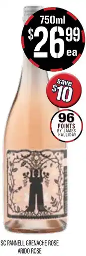 Farmer Jack's Sc pannell grenache rose offer