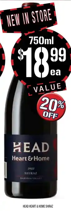 Farmer Jack's Head heart & home shiraz offer