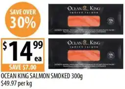Supabarn Ocean king salmon smoked offer