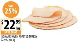 Supabarn Ingham's oven roasted turkey offer