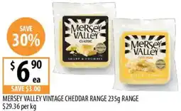 Supabarn Mersey valley vintage cheddar range offer