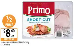 Supabarn Primo shortcut rindless bacon offer