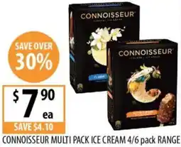 Supabarn Connoisseur multi pack ice cream offer