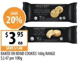 Supabarn Baked on bond cookies offer