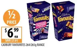 Supabarn Cadbury favourites offer