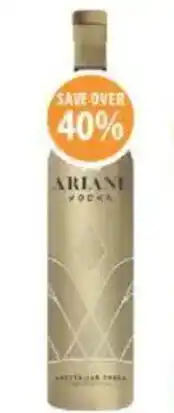 Supabarn Ariane premium vodka offer