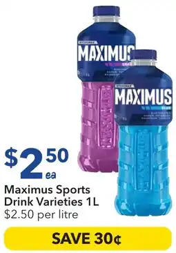 Ritchies Maximus Sports Drink offer
