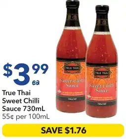 Ritchies True thai sweet chilli sauce offer