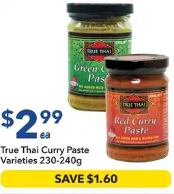 Ritchies True thai curry paste offer