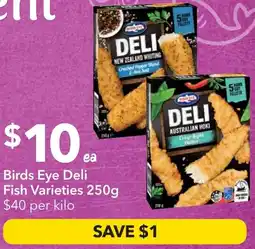 Ritchies Birds eye deli fish offer