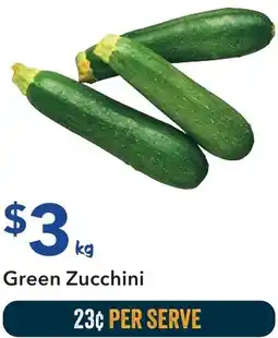 Ritchies Green zucchini offer