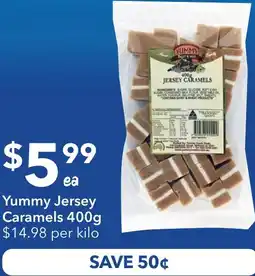 Ritchies Yummy jersey caramels offer