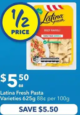Ritchies Latina fresh pasta offer