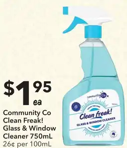 Ritchies Community Co Clean Freak! Glass & Window Cleaner offer