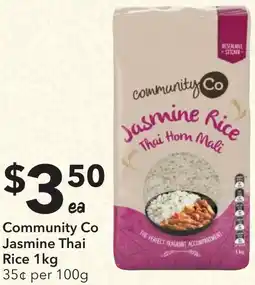 Ritchies Community co jasmine thai rice offer