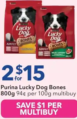 Ritchies Purina lucky dog bones offer