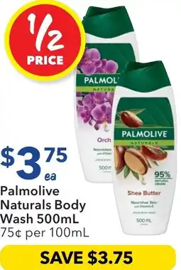 Ritchies Palmolive naturals body wash offer