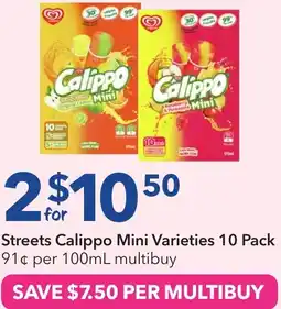 Ritchies Streets calippo mini offer