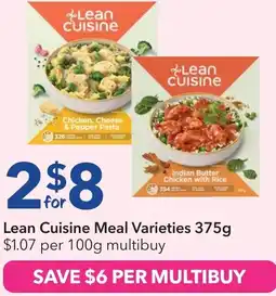 Ritchies Lean cuisine meal offer