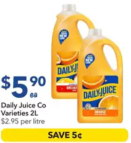 Ritchies Daily Juice Co offer