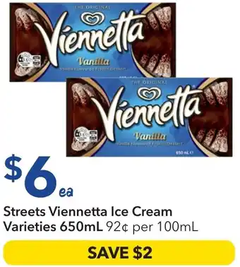 Ritchies Streets viennetta ice cream offer