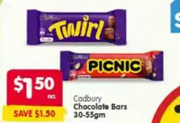 Spar Cadbury chocolate bars offer