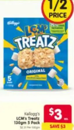 Spar Kellogg's lcm's treatz offer