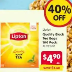 Spar Quality Black Tea Bags offer