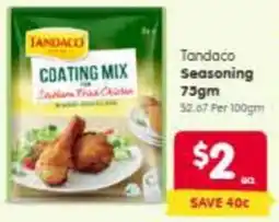 Spar Tandaco seasoning 75gm offer
