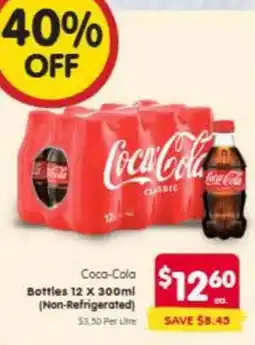 Spar Coca-cola bottles offer