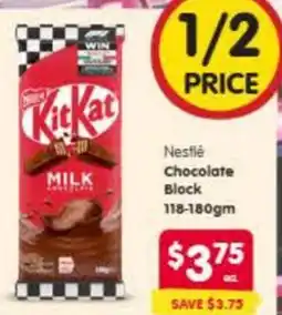 Spar Chocolate block offer