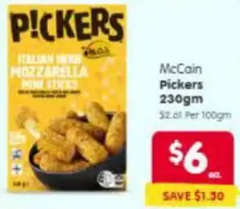 Spar Mccain pickers offer