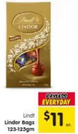 Spar Lindor bags offer