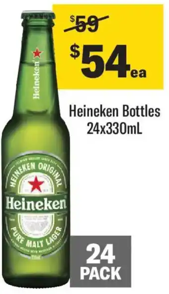 Liquorland Heineken bottles offer