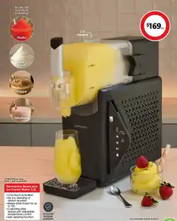 Coles Germanica Slushy and Ice Cream Maker offer